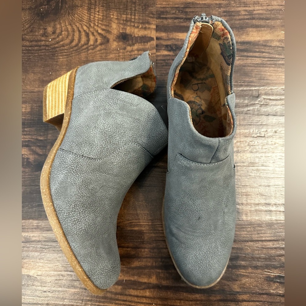boc Gray Ankle Boots
